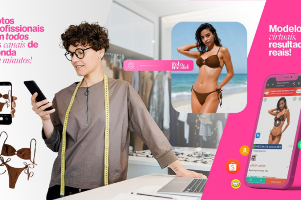 Com o FotoModel, você gera imagens profissionais que valorizam seu produto e aumentam conversão.