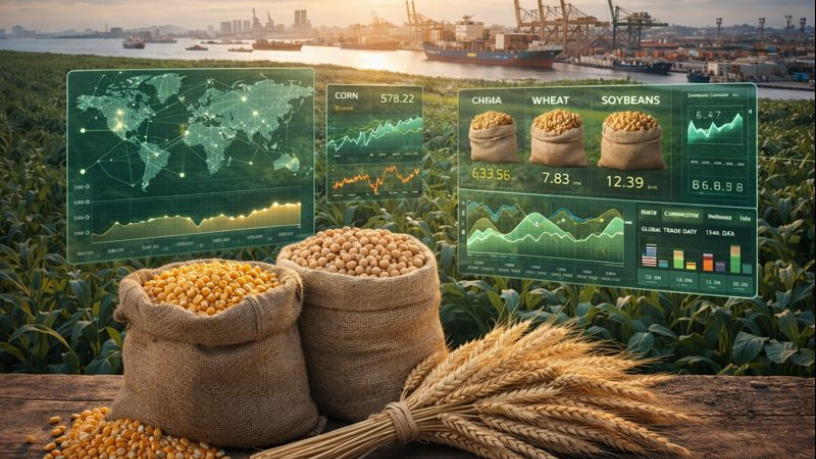 Para Aldo Vendramin, clima, demanda internacional e câmbio moldam o valor das commodities.