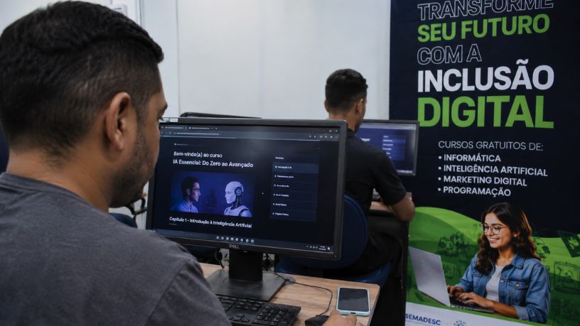 O impacto da inclusão digital e dos cursos gratuitos de inteligência artificial na transformação profissional